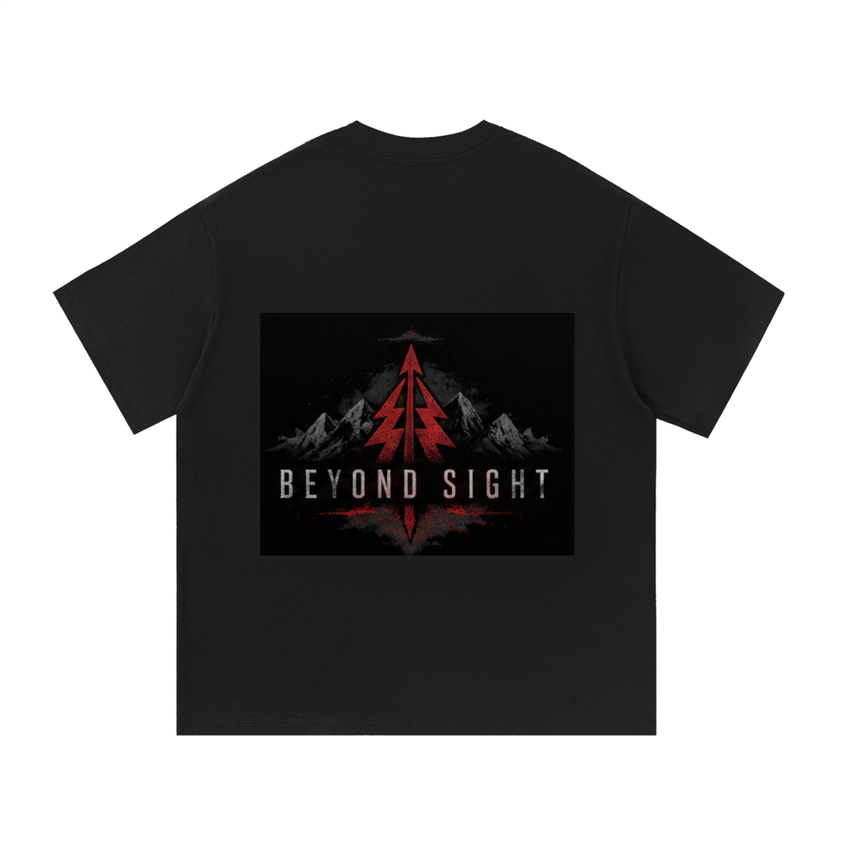 Essential Cotton T-Shirt – Black | Oversized Fit
