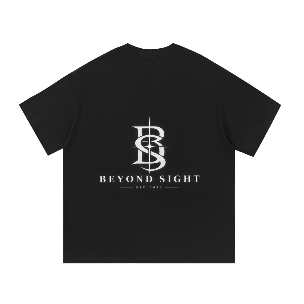 Essential Cotton T-Shirt – Black | Premium 260gsm Cotton