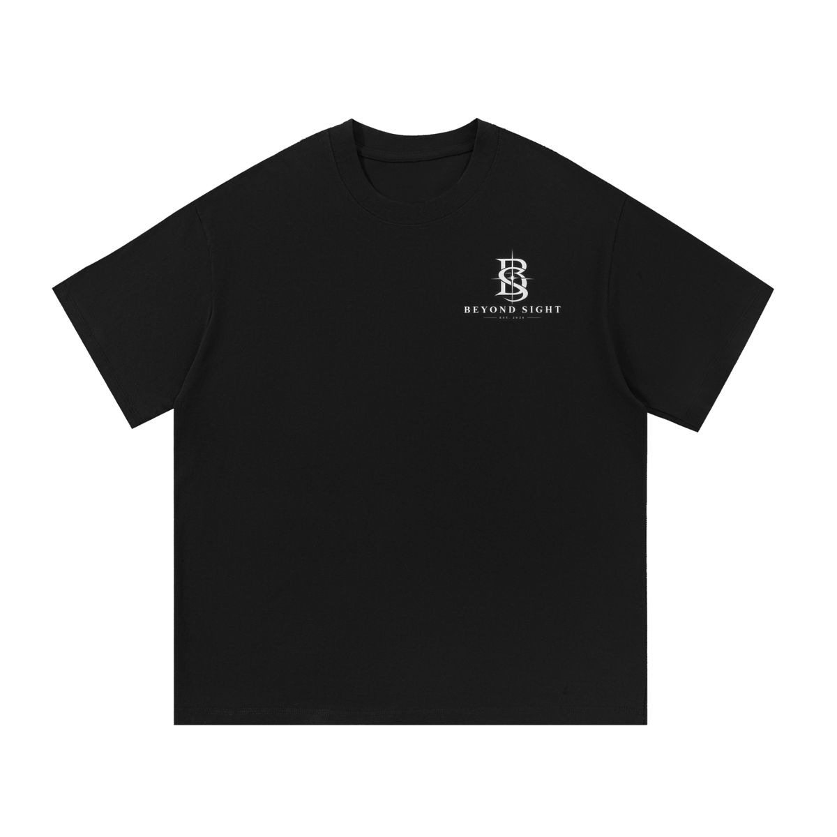 Essential Cotton T-Shirt – Black | Oversized Fit